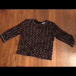 Cute Zara sweater. Perfect for the holidays!